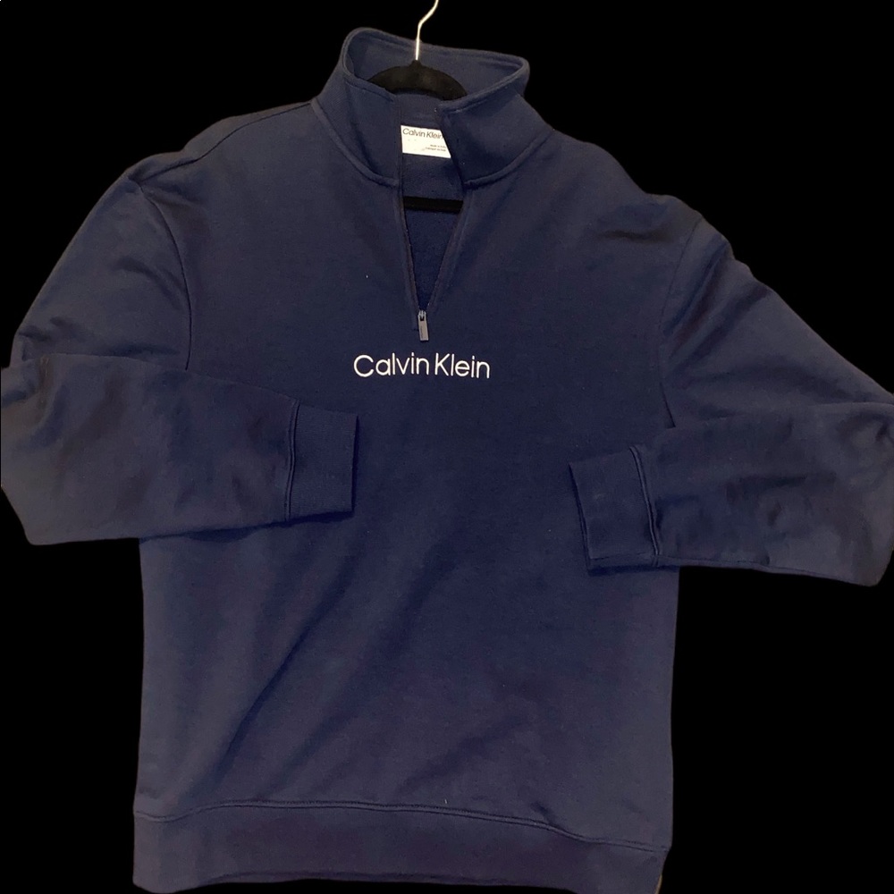 Calvin Klein Navy Blue Sweatshirt